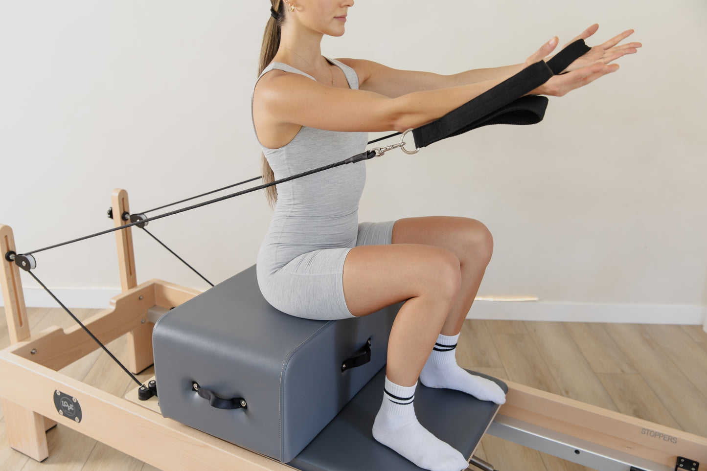 Pilates Sitting Box- Grey