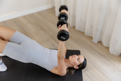 5kg Hand Held Weights Black - One pair