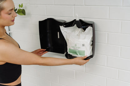 Equipment Wipes Wall Dispenser - Black