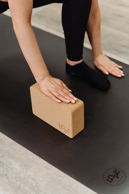 Cork Yoga Block