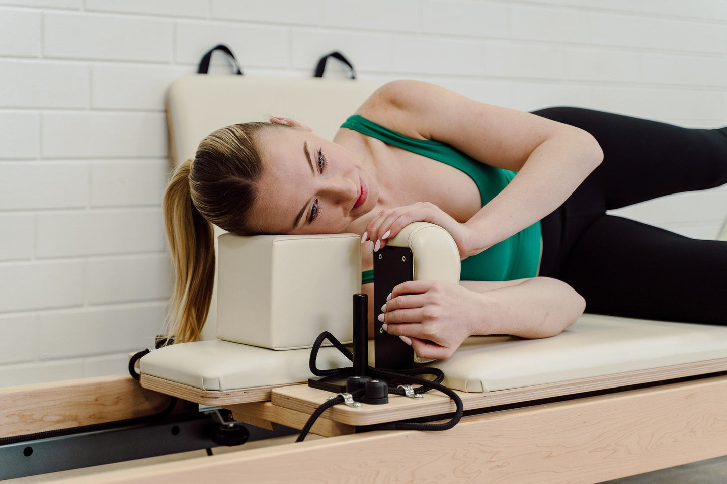 Reformer Head Cushion Square- Cream